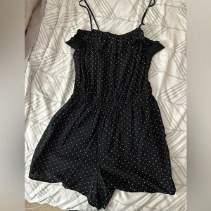 Polka dot romper